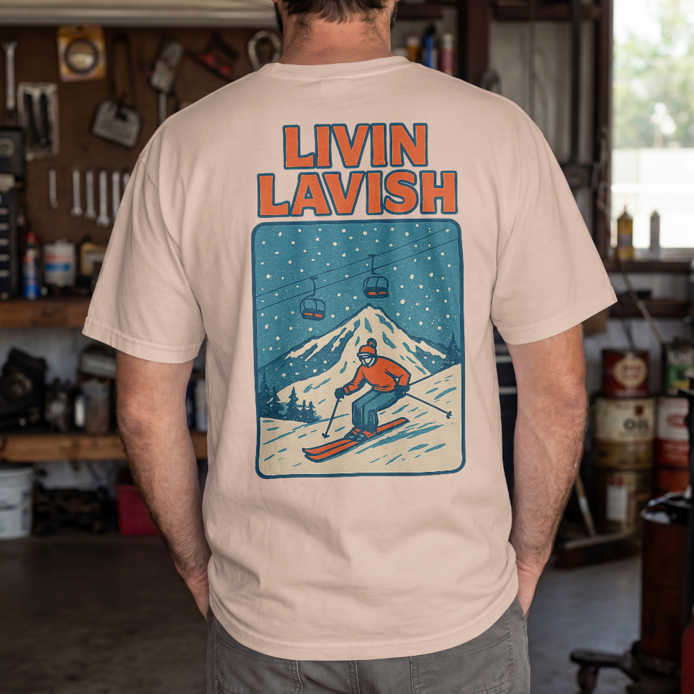 Retro Skiing
