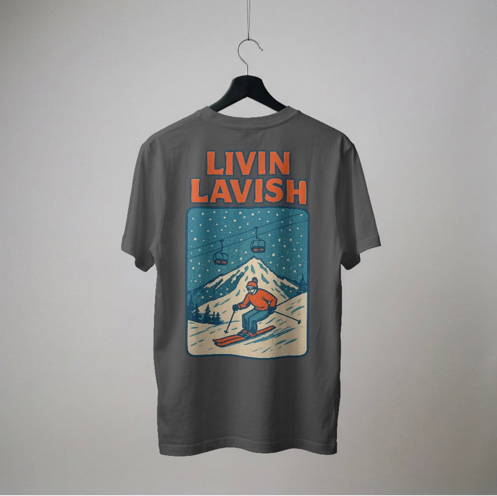 Retro Skiing