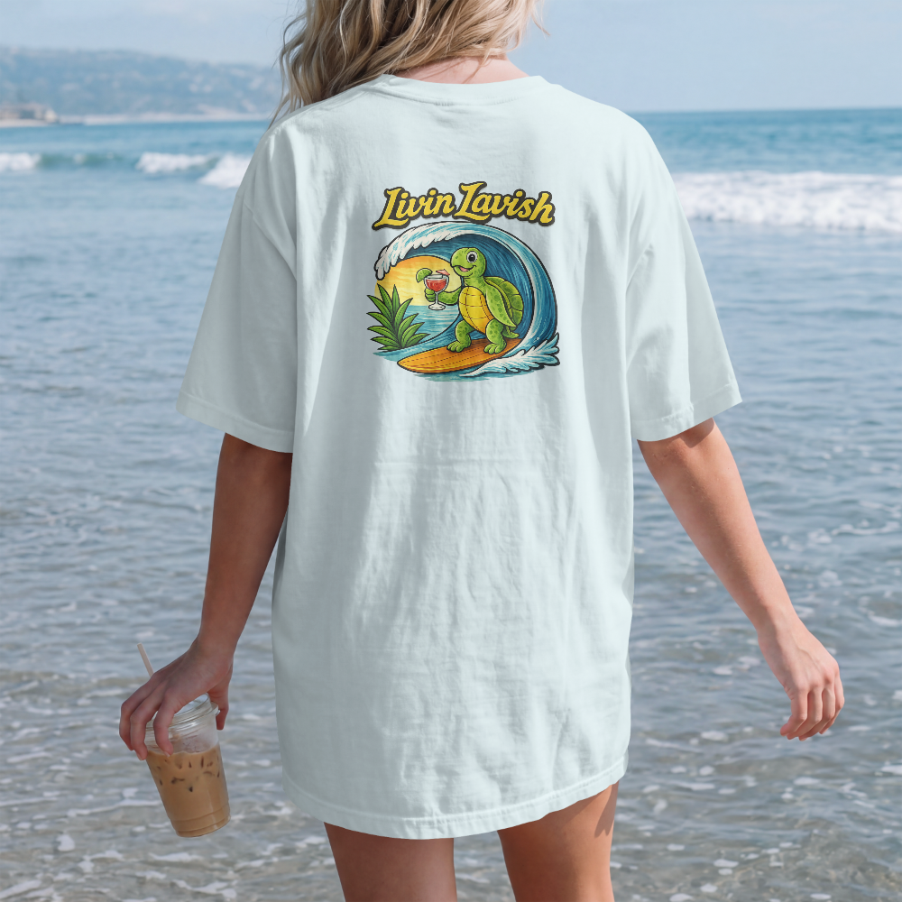 Surfing Turtle