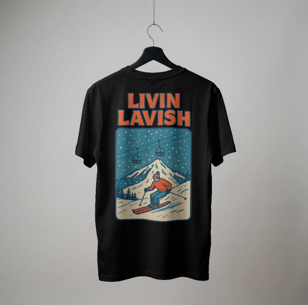 Retro Skiing